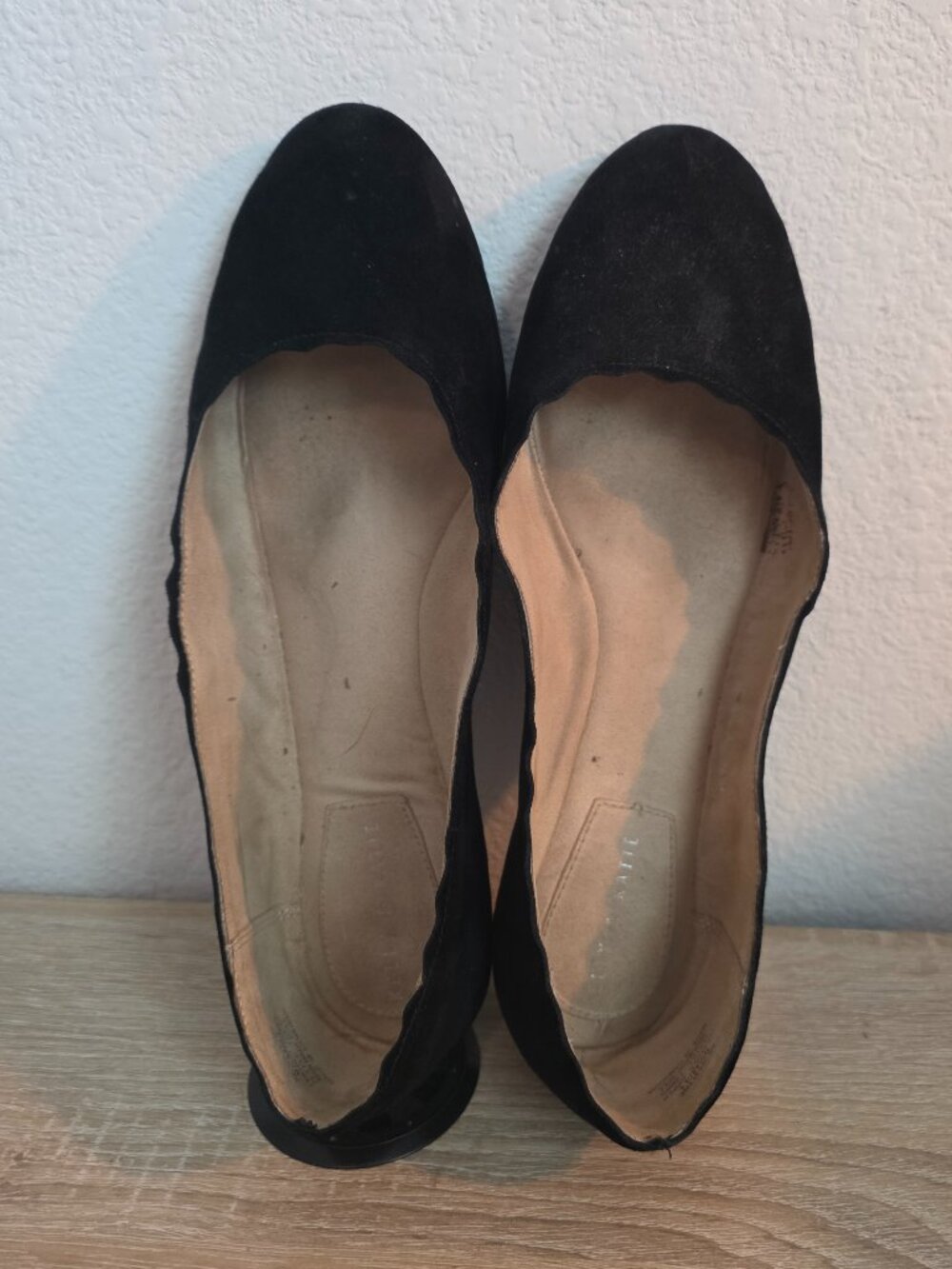 Kelly & Katie Black Ballerina Flats - Size 9.5
